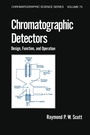 Cover: Chromatographic Detectors - CRC Press