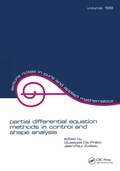 Cover: partial differential equation methods in control and shape analysis - CRC Press
