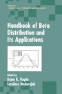 Cover: Handbook of Beta Distribution and Its Applications - CRC Press