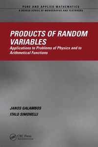 Enlarge image Cover: Products of Random Variables - CRC Press