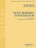Cover: Eight Memories in Watercolor: For Two Guitars - G. Schirmer, Inc.