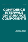 Cover: Confidence Intervals on Variance Components - CRC Press