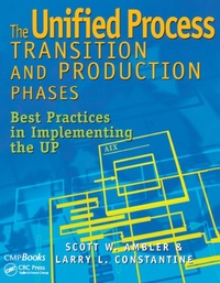 Enlarge image Cover: The Unified Process Transition and Production Phases - CRC Press