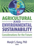 Cover: Agricultural and Environmental Sustainability - CRC Press