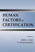 Cover: Human Factors in Certification - CRC Press