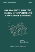 Cover: Multivariate Analysis, Design of Experiments, and Survey Sampling - CRC Press