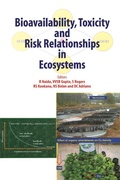 Cover: Bioavailability, Toxicity, and Risk Relationship in Ecosystems - CRC Press