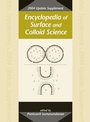 Cover: Encyclopedia of Surface and Colloid Science, 2004 Update Supplement - CRC Press
