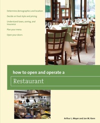 Enlarge image Cover: How to Open and Operate a Restaurant - Globe Pequot Press