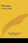 Cover: Monsigny - Kessinger Publishing