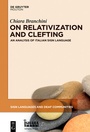 Cover: On Relativization and Clefting - De Gruyter Mouton