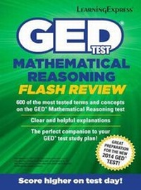 Enlarge image Cover: GED Test Mathematics Flash Review - Learning Express Llc