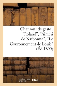 Enlarge image Cover: Chansons de geste - Hachette Livre - BNF