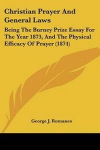 Enlarge image Cover: Christian Prayer And General Laws - Kessinger Publishing