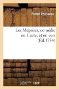 Cover: Les Meprises, Comedie En 1 Acte, Et En Vers - Hachette Livre - BNF