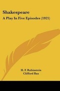 Cover: Shakespeare - Kessinger Publishing