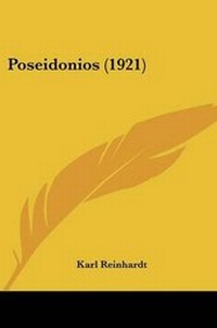 Enlarge image Cover: Poseidonios (1921) - Kessinger Publishing