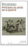 Cover: Principes Du Droit de la Guerre - Librarie Philosophique J. Vrin