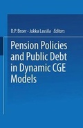Cover: Pension Policies and Public Debt in Dynamic Cge Models - Springer