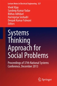 Enlarge image Cover: Systems Thinking Approach for Social Problems - Springer