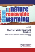 Cover: Study of Water Gas Shift Reaction - LAP Lambert Academic Publishing