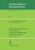 Cover: Mathematical Approaches to Problems in Resource Management and Epidemiology - Springer