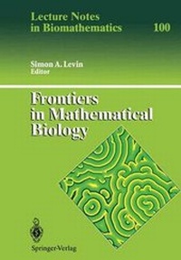 Enlarge image Cover: Frontiers in Mathematical Biology - Springer