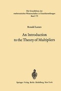 Cover: An Introduction to the Theory of Multipliers - Springer