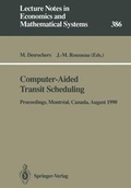 Cover: Computer-Aided Transit Scheduling - Springer