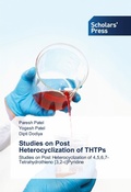 Cover: Studies on Post Heterocyclization of THTPs - Scholars' Press