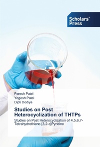 Enlarge image Cover: Studies on Post Heterocyclization of THTPs - Scholars' Press