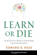Cover: Learn or Die - De Gruyter