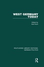 Cover: West Germany Today (RLE: German Politics) - Routledge