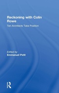 Cover: Reckoning with Colin Rowe - Routledge
