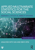 Cover: Applied Multivariate Statistics for the Social Sciences - Routledge