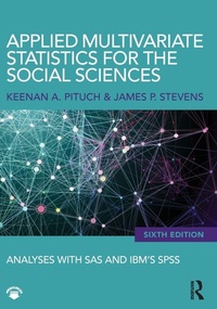 Enlarge image Cover: Applied Multivariate Statistics for the Social Sciences - Routledge