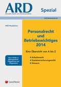 Cover: Personalrecht und Betriebswichtiges 2014 - LexisNexis Verlag ARD ORAC GmbH