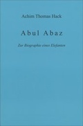 Cover: Abul Abaz - Franz Steiner Verlag