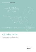 Cover: Texte - Schott Music
