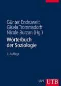 Cover: W&ouml;rterbuch der Soziologie - UTB
