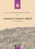 Cover: Ceramics from el-Balu' - Peter Lang Verlag