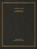 Cover: Gottfried Wilhelm Leibniz: S&auml;mtliche Schriften und Briefe. Allgemeiner... / Oktober 1704 - Juli 1705 - De Gruyter Akademie Forschung