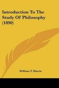 Cover: Introduction To The Study Of Philosophy (1890) - Kessinger Publishing