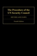 Cover: The Procedure of the UN Security Council - OUP eBook