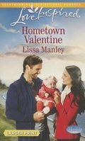 Cover: Hometown Valentine - Love Inspired Larger Print