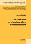 Cover: Der Streitwert im schweizerischen Zivilprozessrecht - Dike Verlag Z&uuml;rich