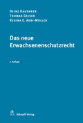 Cover: Das neue Erwachsenenschutzrecht - St&auml;mpfli Verlag AG