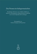 Cover: Das Nomen im Indogermanischen - Reichert Verlag