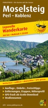Cover: Moselsteig, Perl - Koblenz - KOMPASS freytag und berndt