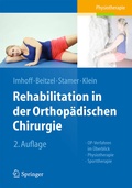 Cover: Rehabilitation in der orthop&auml;dischen Chirurgie - Springer